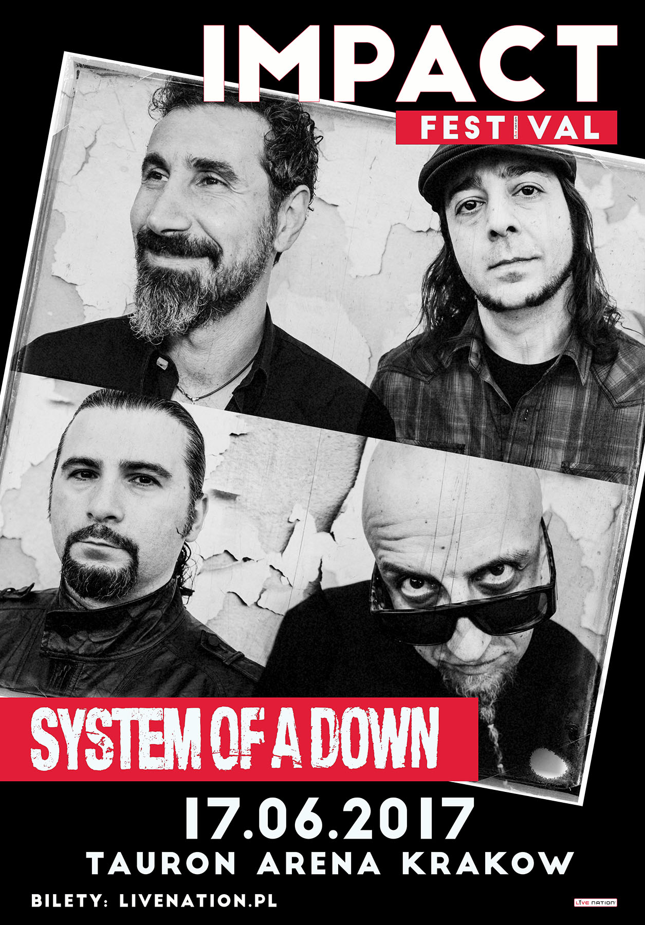 System of a Down na Impact Festival 2017 Kraków - bilety i ich cena - Muzyka