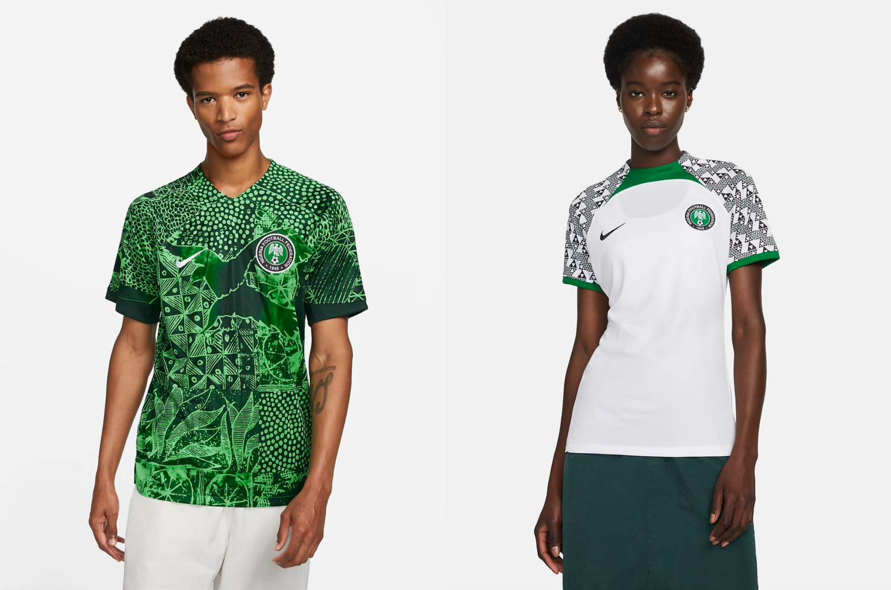 PHOTOS: Nike Unveil New Super Eagles World Cup Kits - Complete Sports  Nigeria