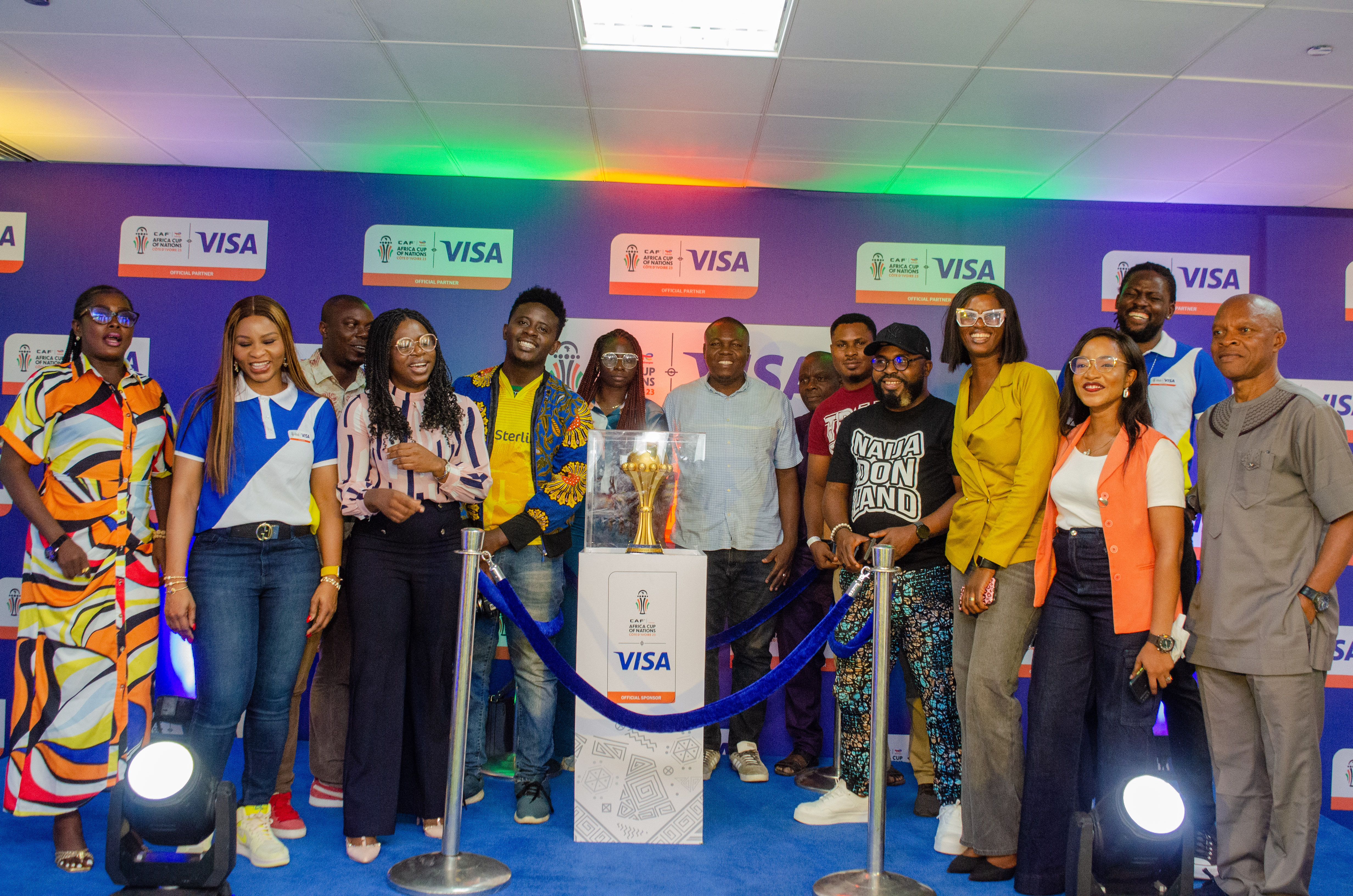 Visa brings the 2023 TotalEnergies African Cup of Nations Trophy to Nigeria