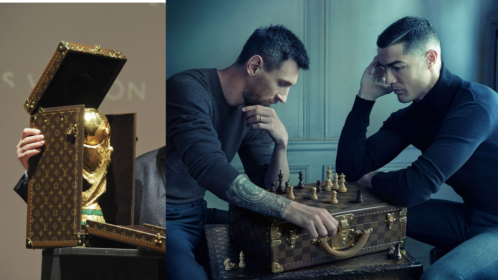 Twitter Reacts to Cristiano Ronaldo and Lionel Messi's Louis Vuitton  Campaign