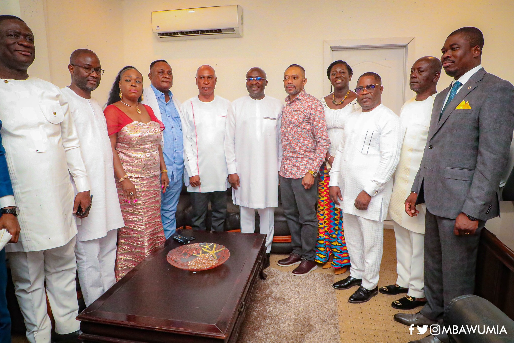 Dr. Bawumia attends Christmas church service at Owusu Bempah’s church