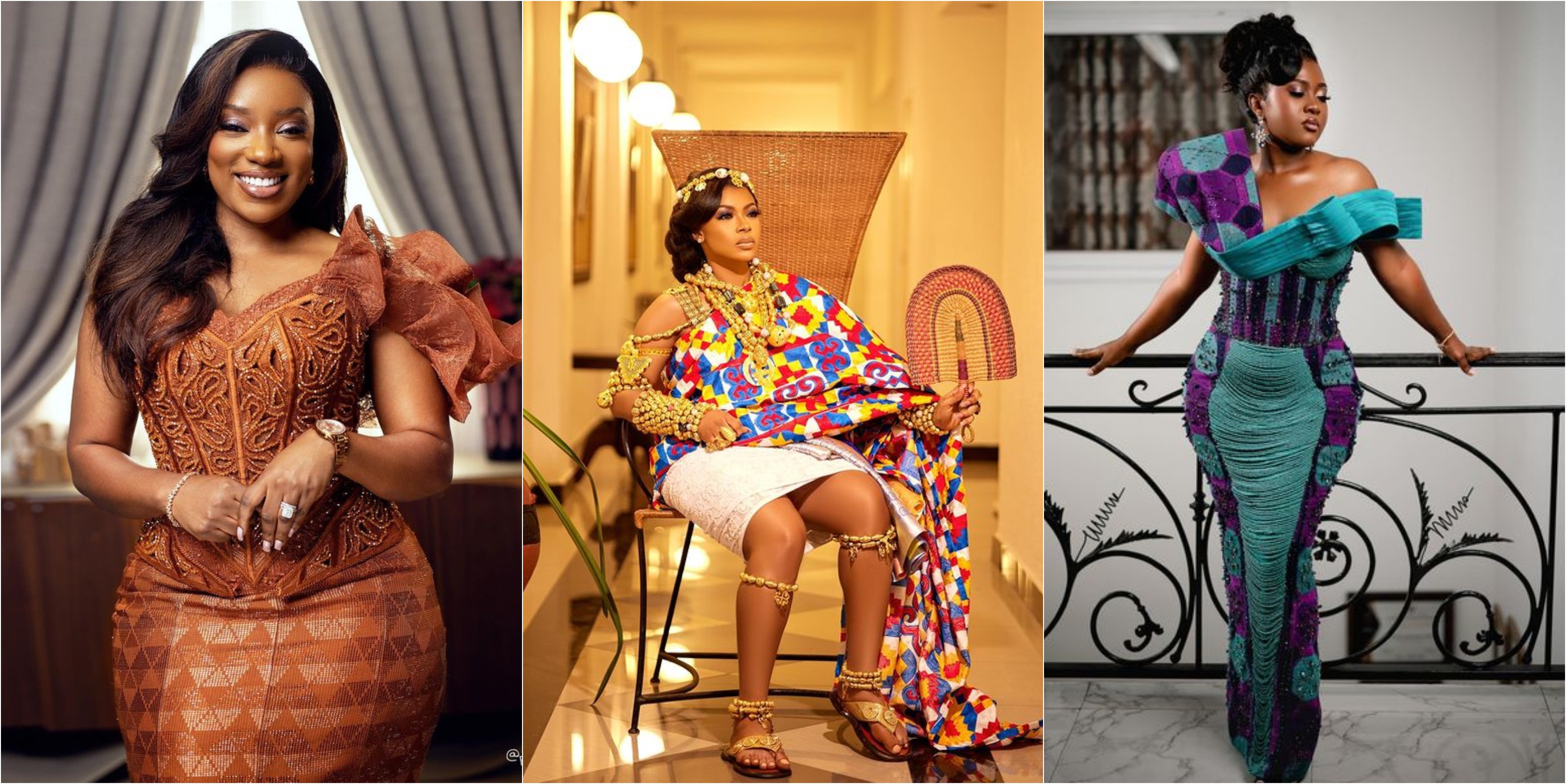 Fashion has taken Kente styles to a very trendy level