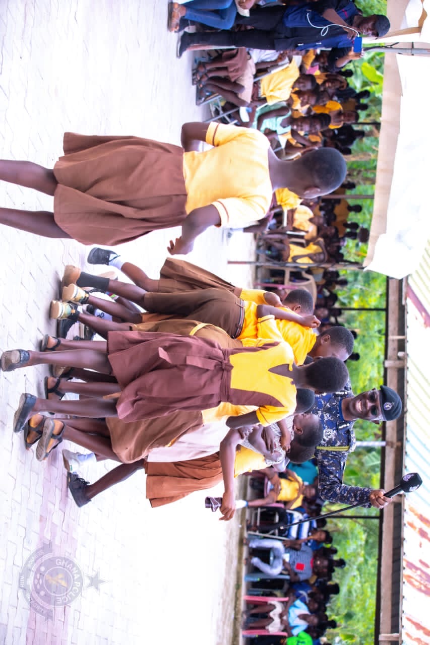 Inspiring the future: Dampare extends ‘Snatch them Young Policing’ to Assin Kruwa