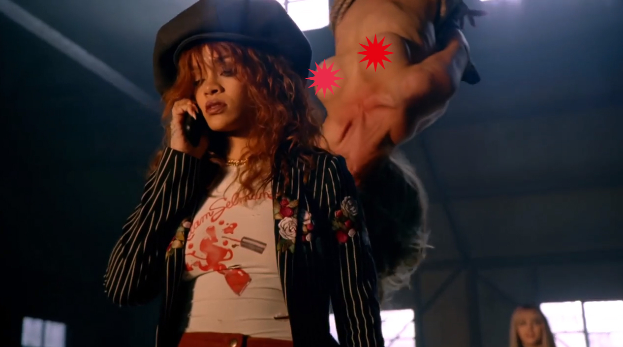 Rihanna szokuje w klipie 