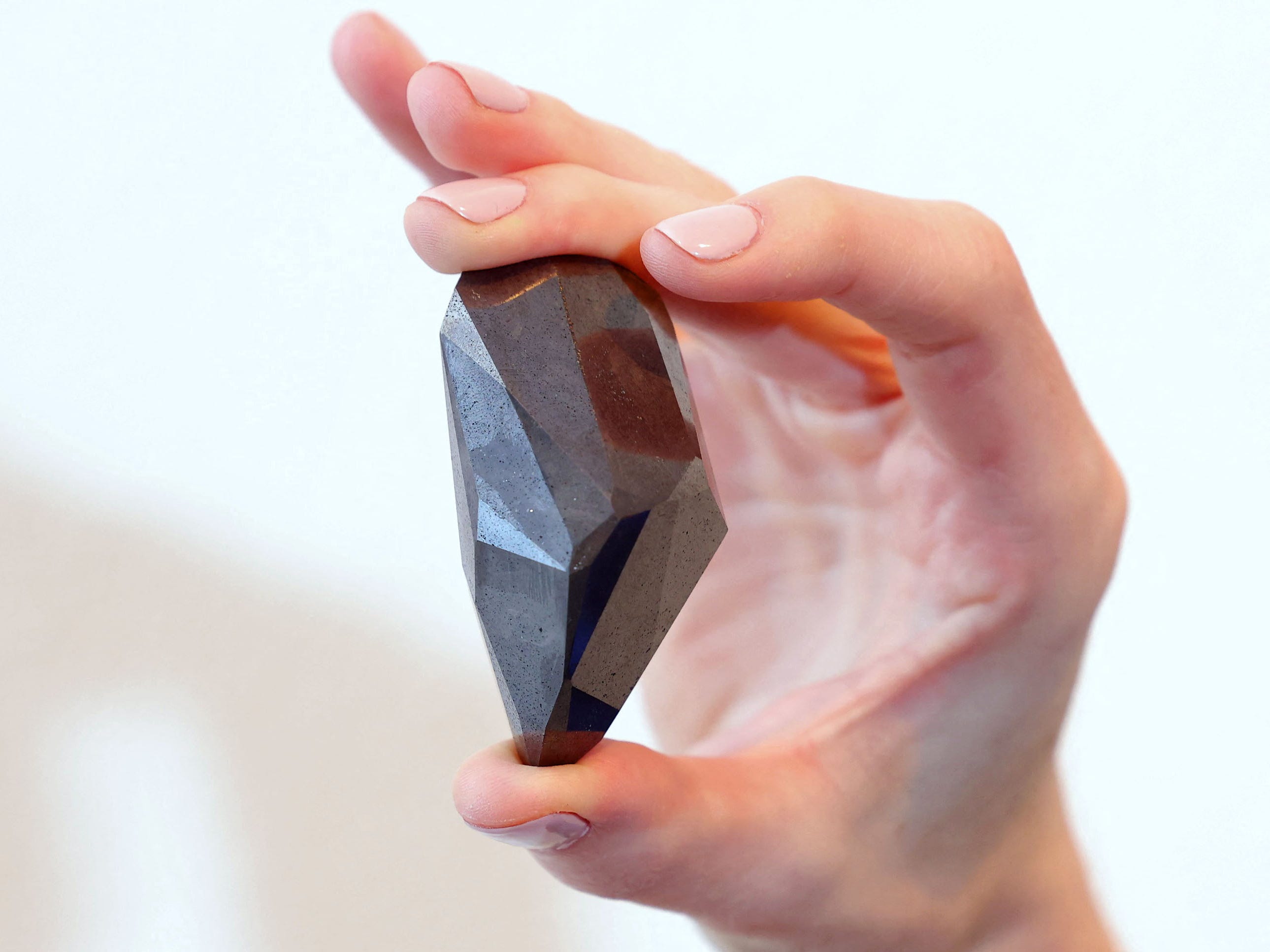 The Enigma — a 555-carat black gem and the largest diamond ever