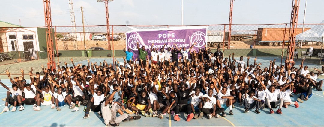 The Pops 100 camp is cultivating basketball culture in Ghana