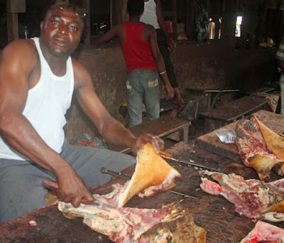 Butcher slumps mysteriously and dies while serving a customer