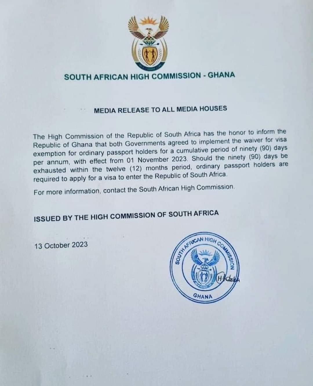 South African High Commission