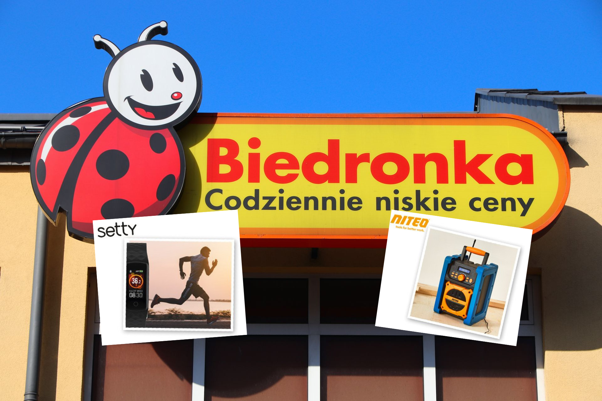 Nowa promocja na elektronikę w Biedronce - kupimy m.in. smart opaskę i  radio budowlane