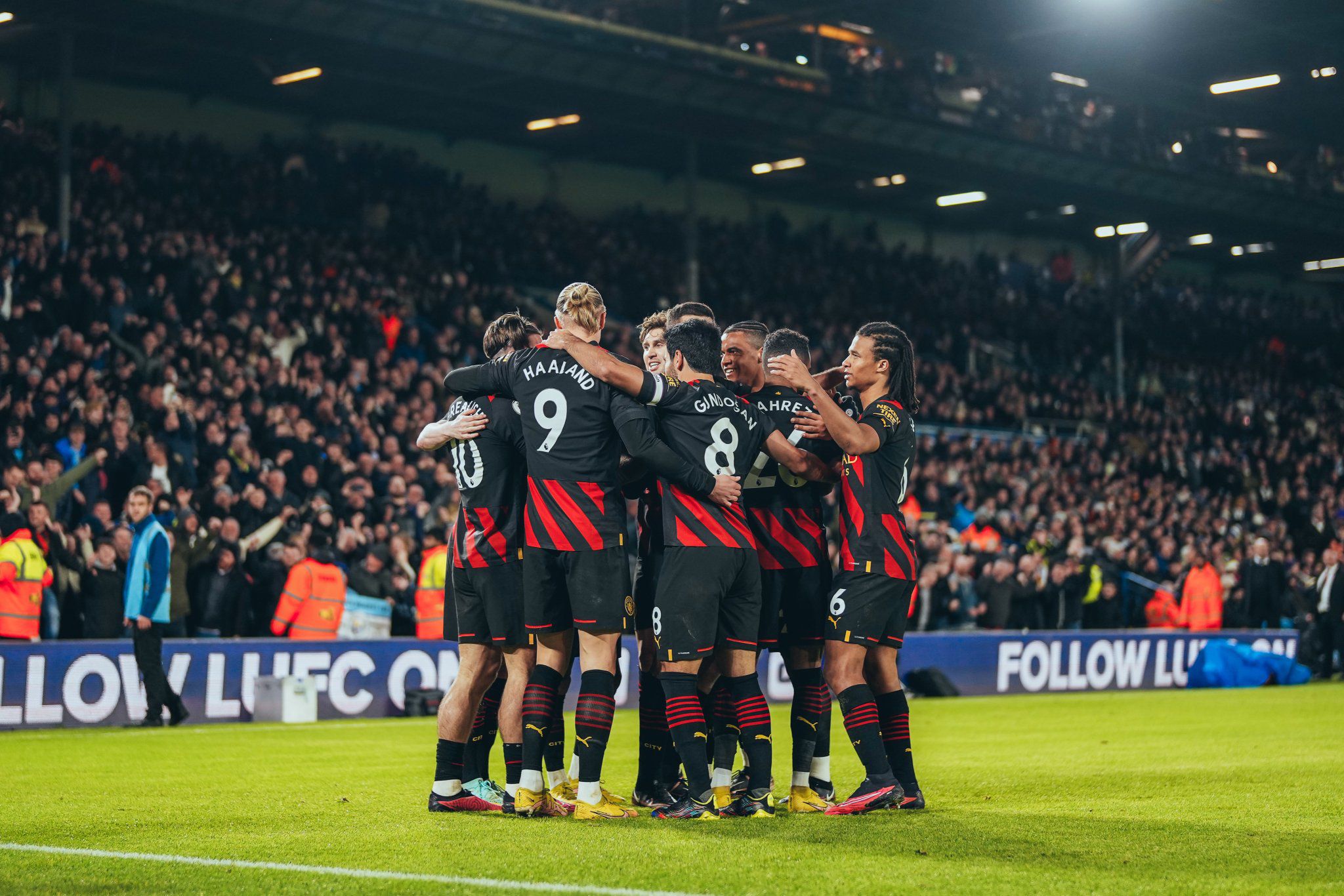 Manchester City defeated Leeds United 1-3 on Wednesday night in the Premier League