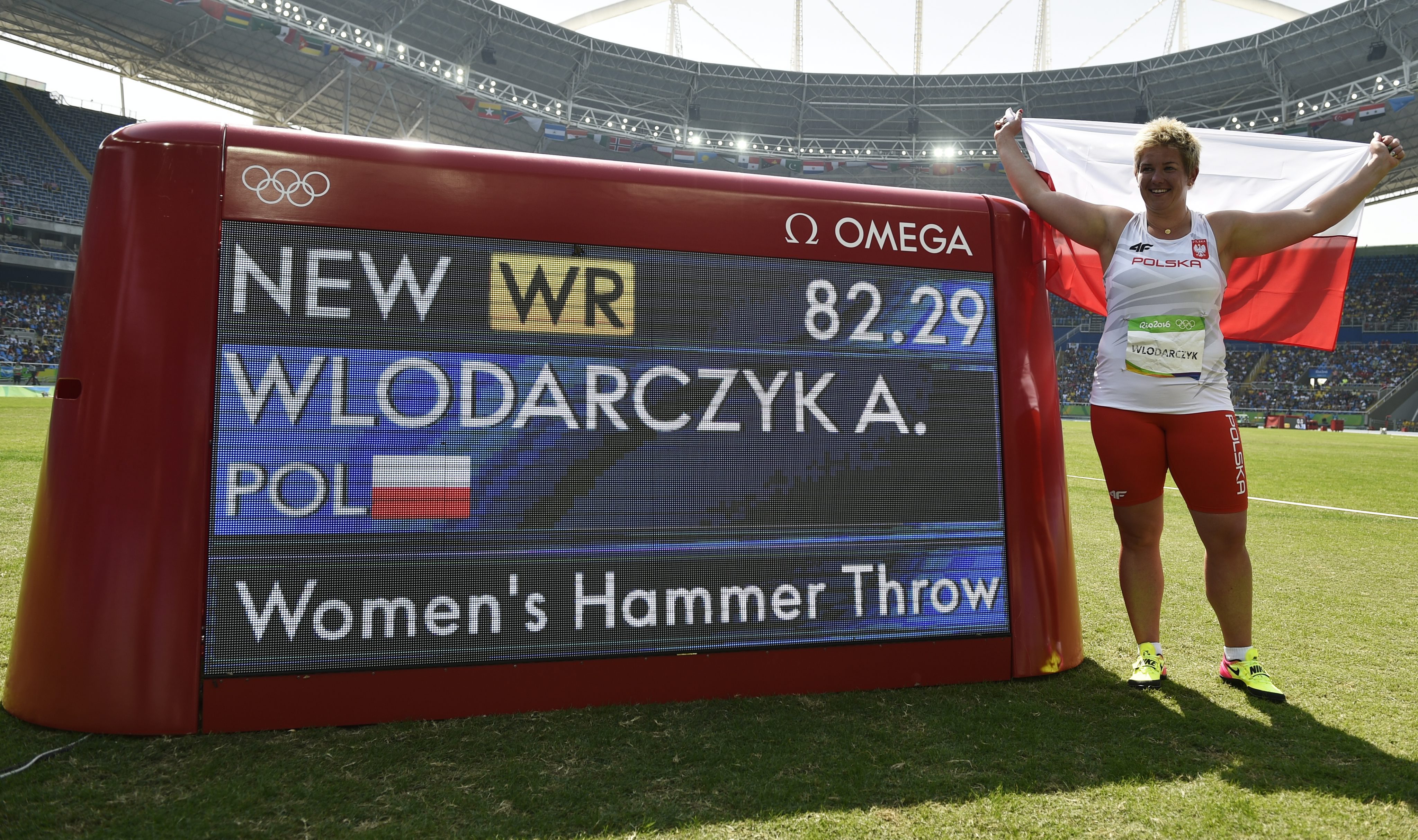 Fenomenalna Anita Wlodarczyk W Rio De Janeiro Zdobyla Zloty Medal I Pobila Rekord Swiata Dziennik Pl