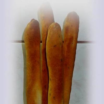 Köménymagos grissini