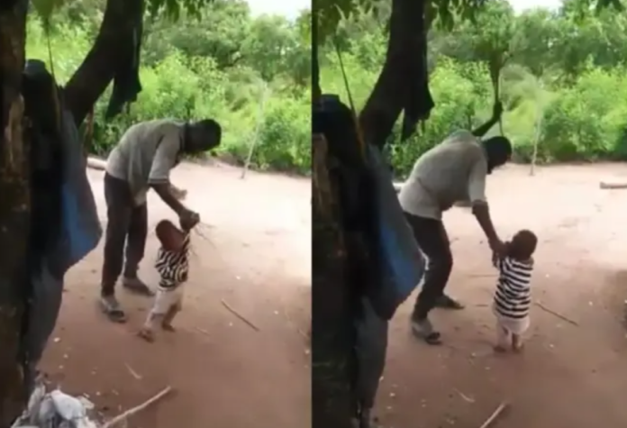 Man who abused 3-year-old child mercilessly in viral video arrested