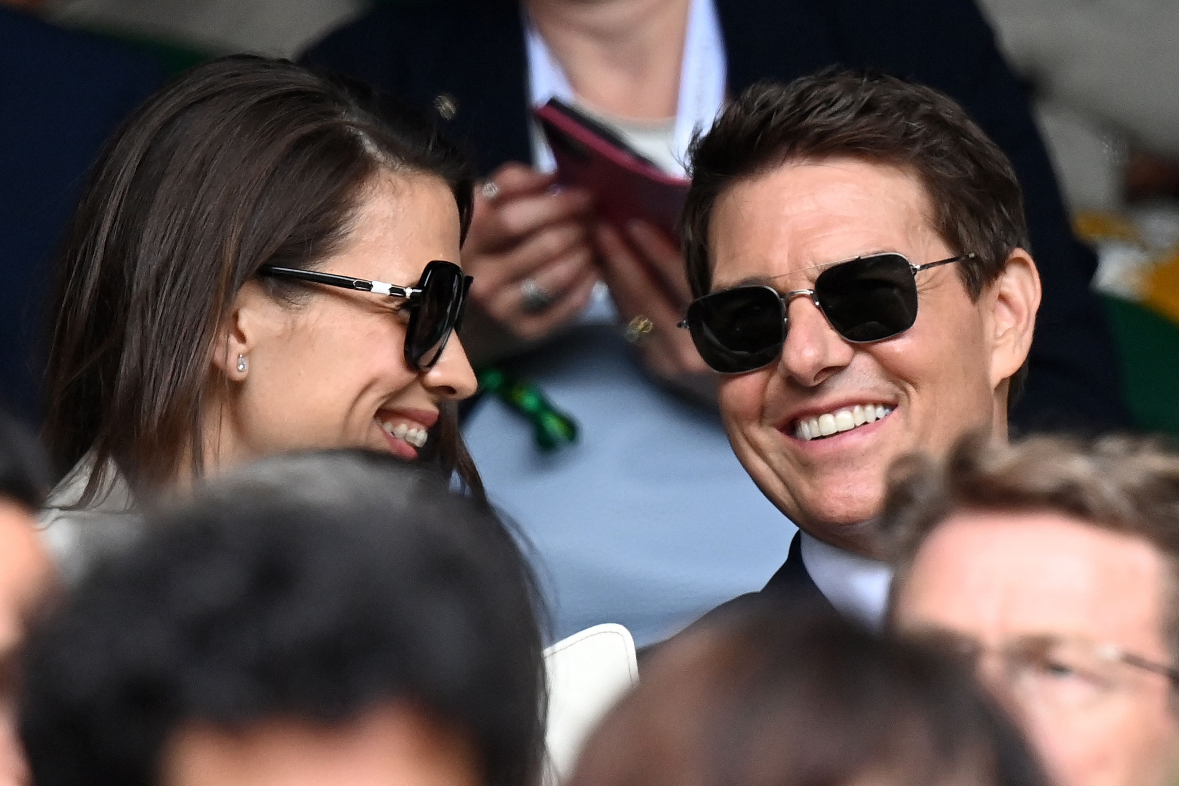 Tom Cruise pokazał się z nową ukochaną na finale Wimbledonu. To aktorka  Hayley Atwell
