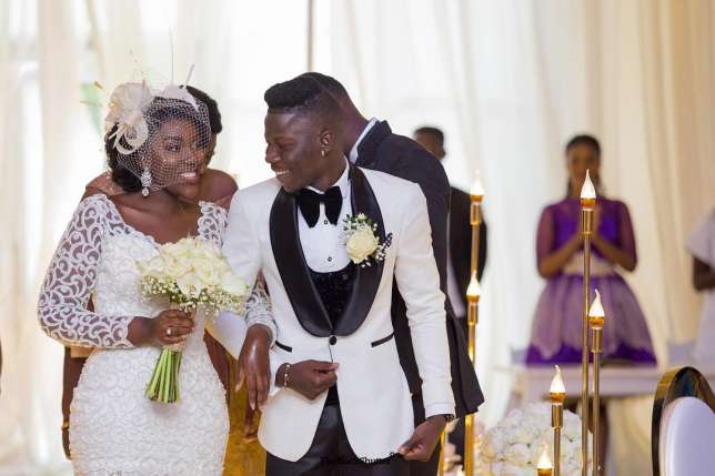 Stonebwoy and Dr. Louisa Ansong