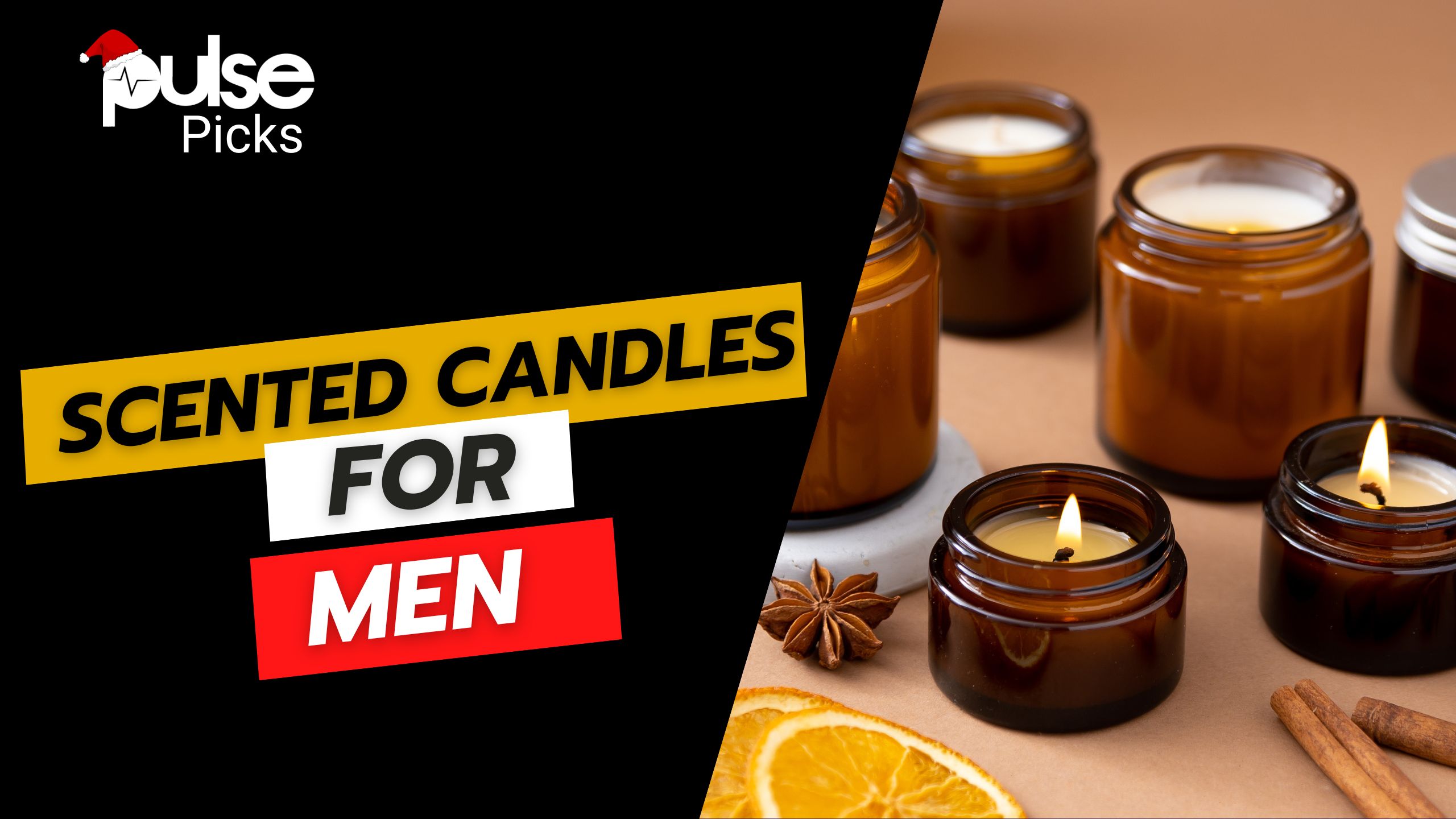  Scented Candles for Men