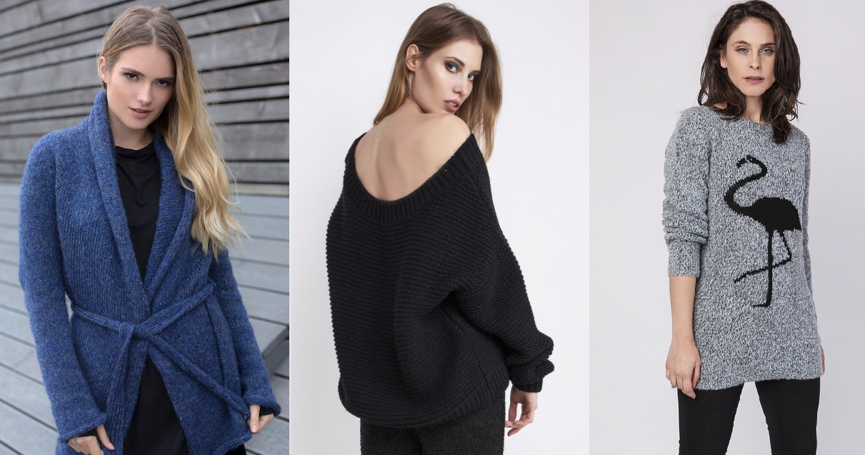 Wyprodukowane w Polsce: oryginalne damskie swetry od mało znanych polskich  marek - Moda