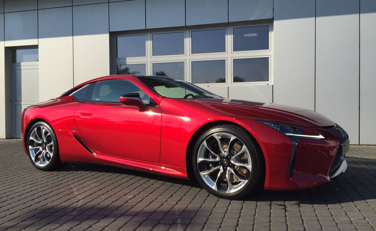 Niesamowity lexus LC 500 pierwszy raz w Polsce. A nikt nie