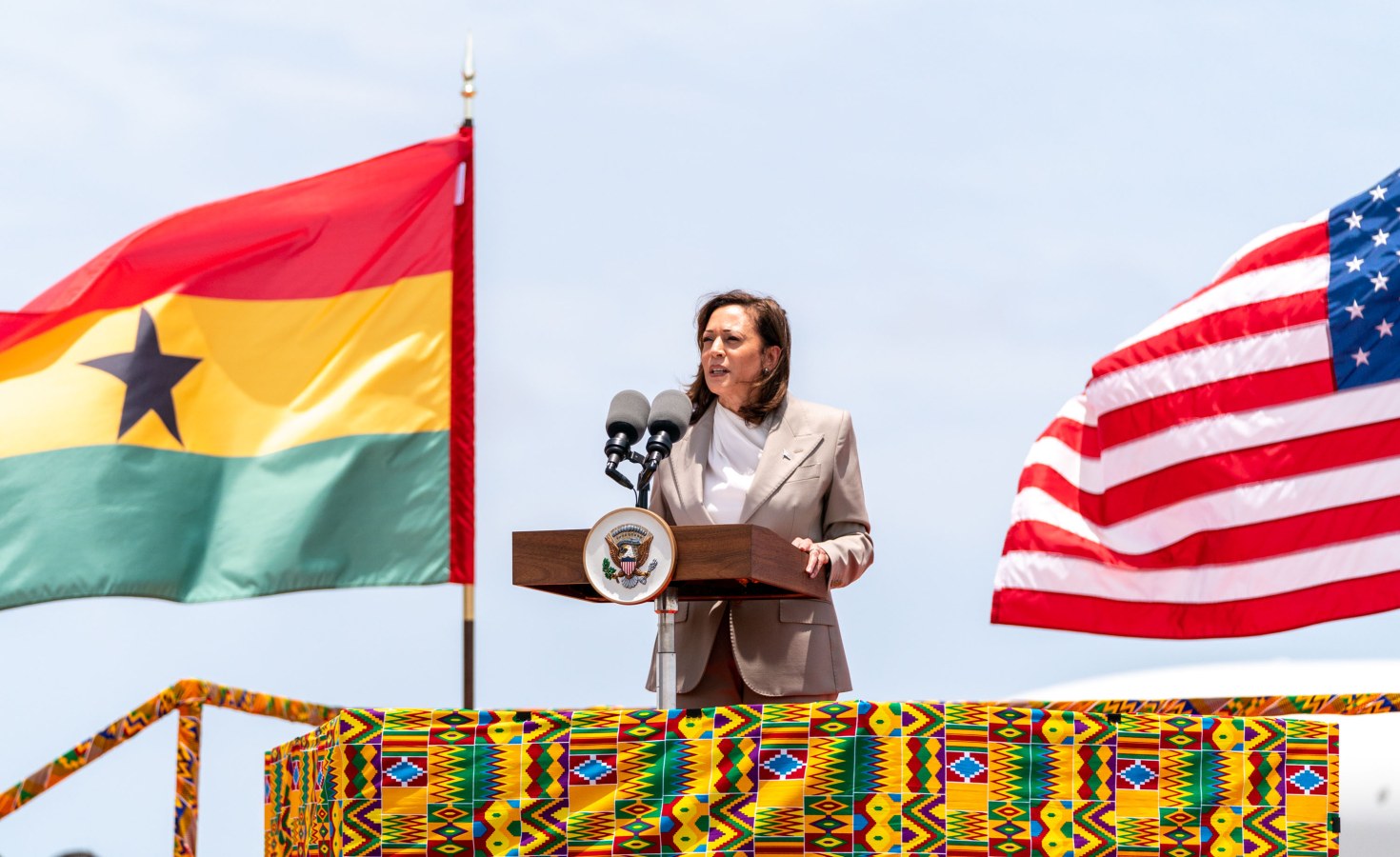 We support Ghana’s engagement with the IMF – Kamala Harris