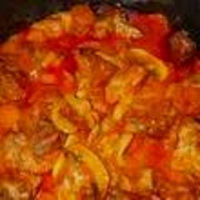 Bárányragu fokhagymás burgonyapürével
