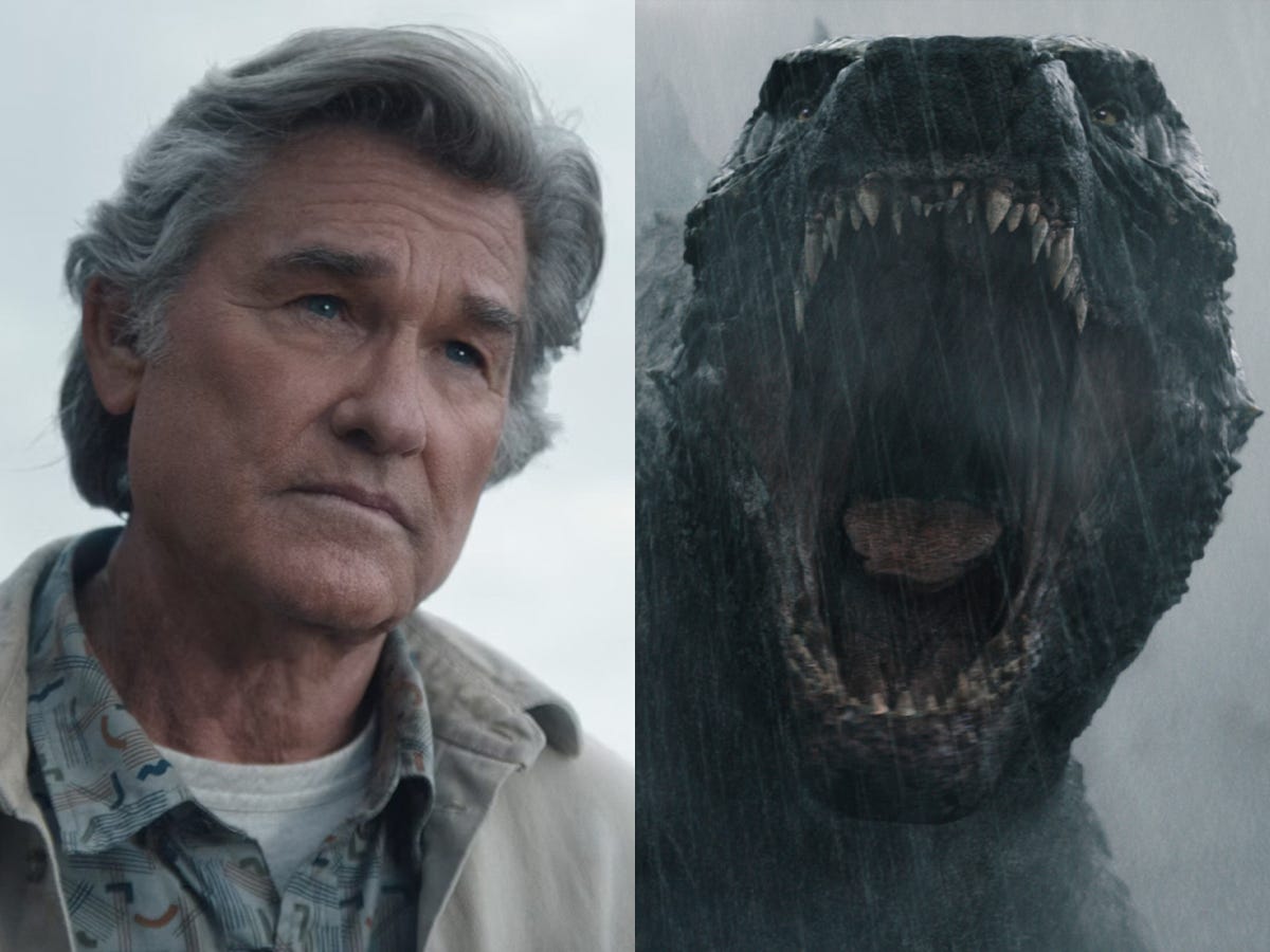 Kurt Russell and his son Wyatt Russell play the same character in 'Monarch:  Legacy of Monsters' — here's who else is in the cast of the 'Godzilla'  spinoff show