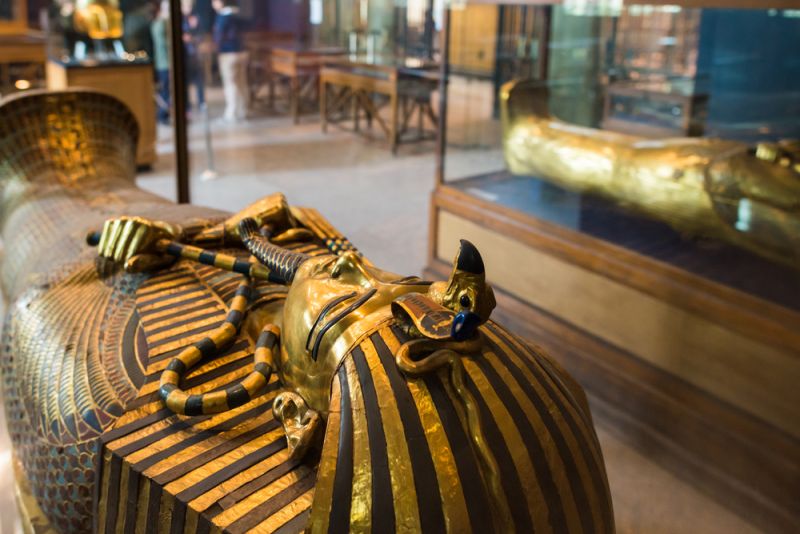 Visitors can see everything from mummies and hieroglyphics to jewelry and everyday objects from the ancient civilization.