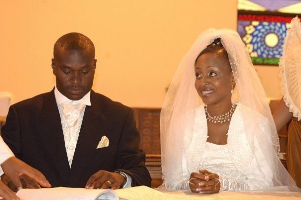 Ooni of Ife and his first wife Adebukola Bombata [NetNg]