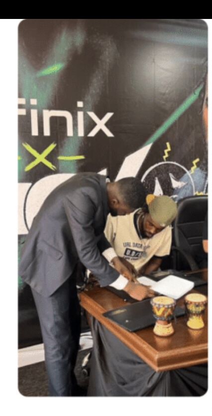 Black Sherif inks brand deal with Infinix