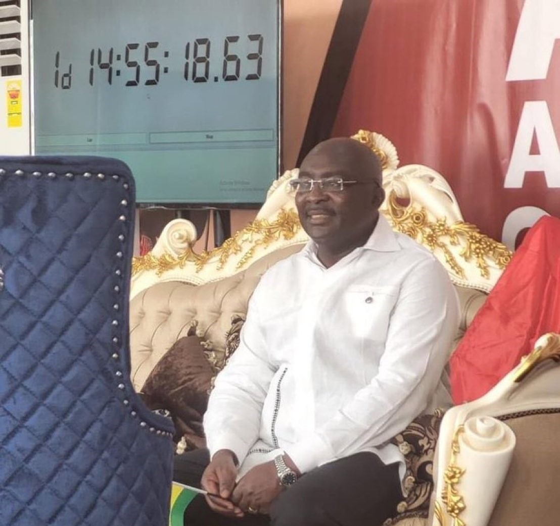 Bawumia, other NPP officials visit Akwaaba village to support Afua's Singathon