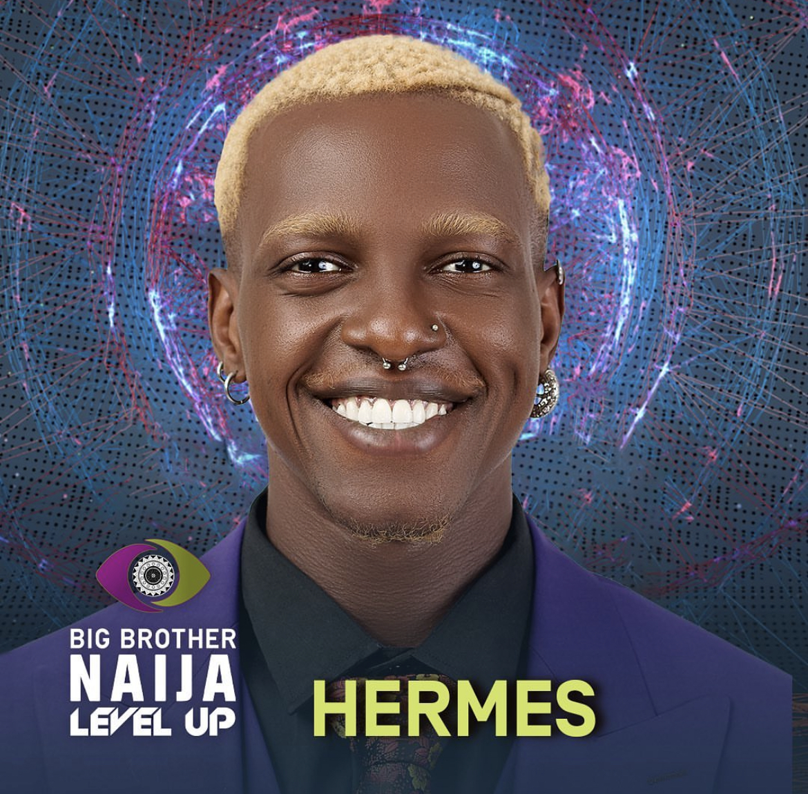Big Brother Naija season 7 housemate Hermes [Big Brother Naija]