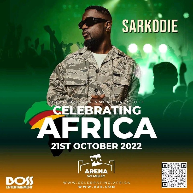 Sarkodie to perform at the Wembley Arena