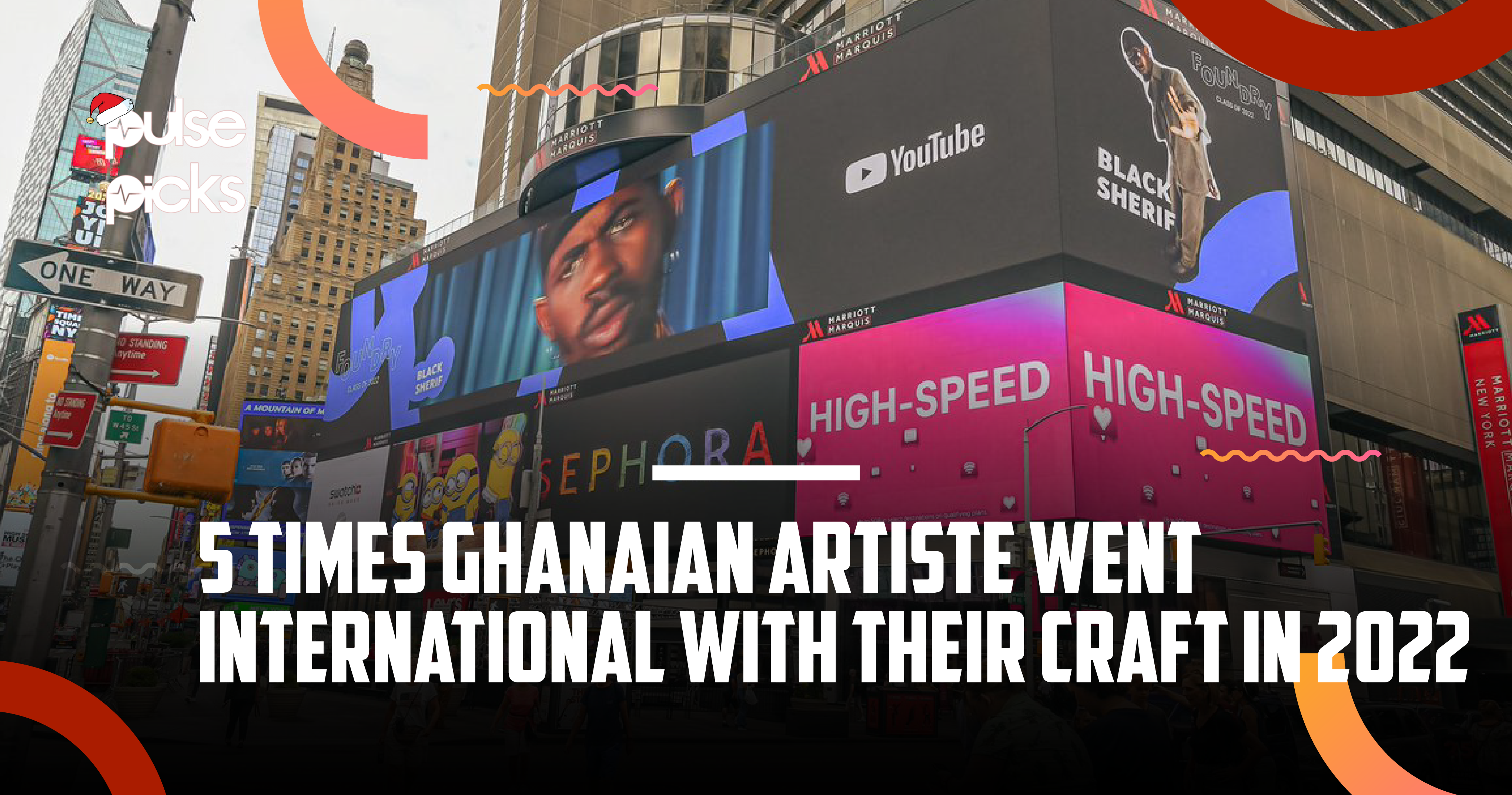 Pulse Picks: 5 times Ghanaian artiste went international with their craft in 2022