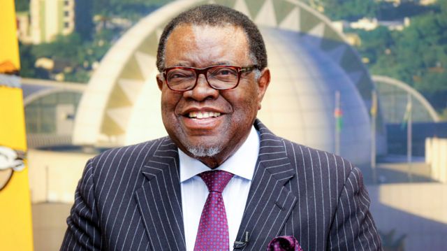 President, Hage Geingob