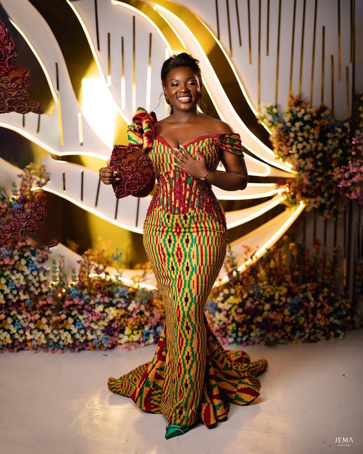 Kente styles for brides