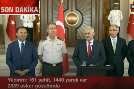 Binali Jildirim se obraća javnosti