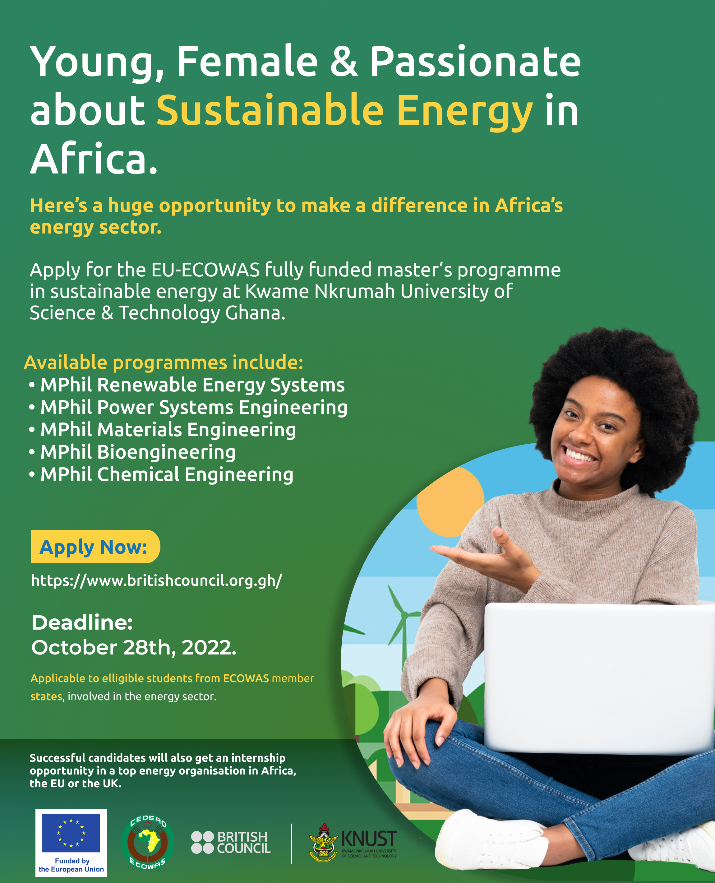 EU-ECOWAS scholarship programme on sustainable energy