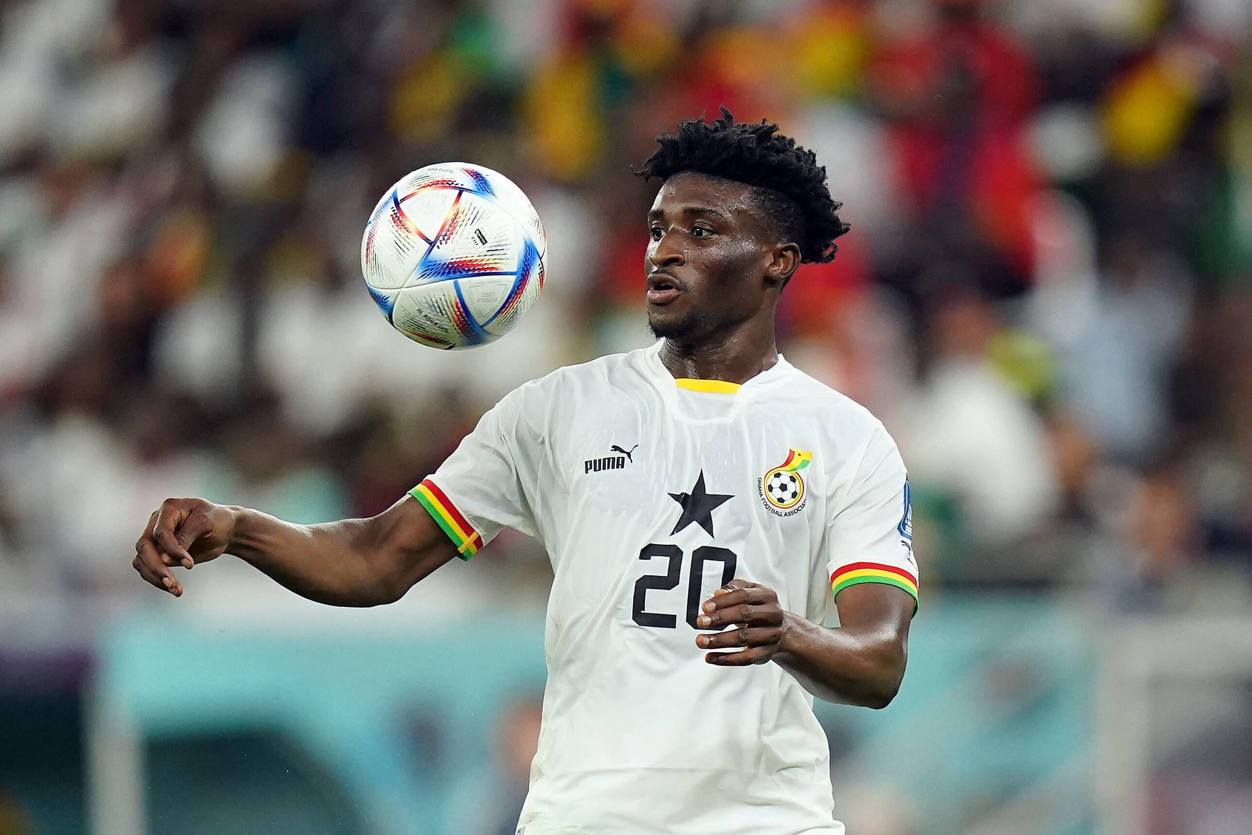 Mohammed Kudus starred for Ghana at the 2022 FIFA World Cup