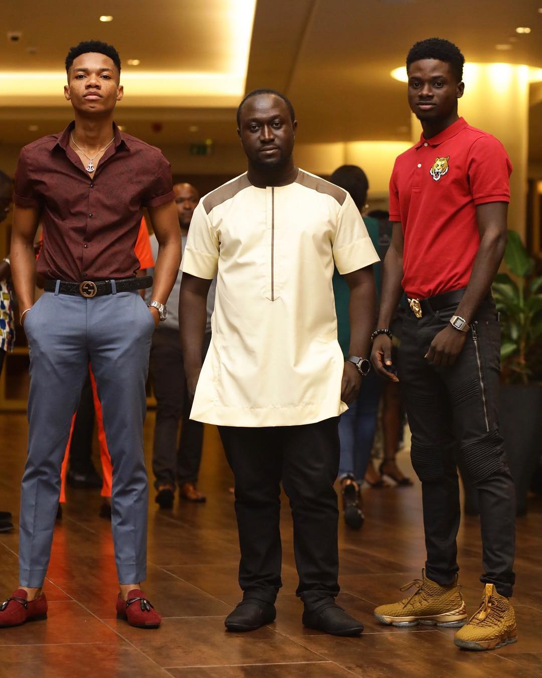 KiDi, Richie Mensah and Kuami Eugene