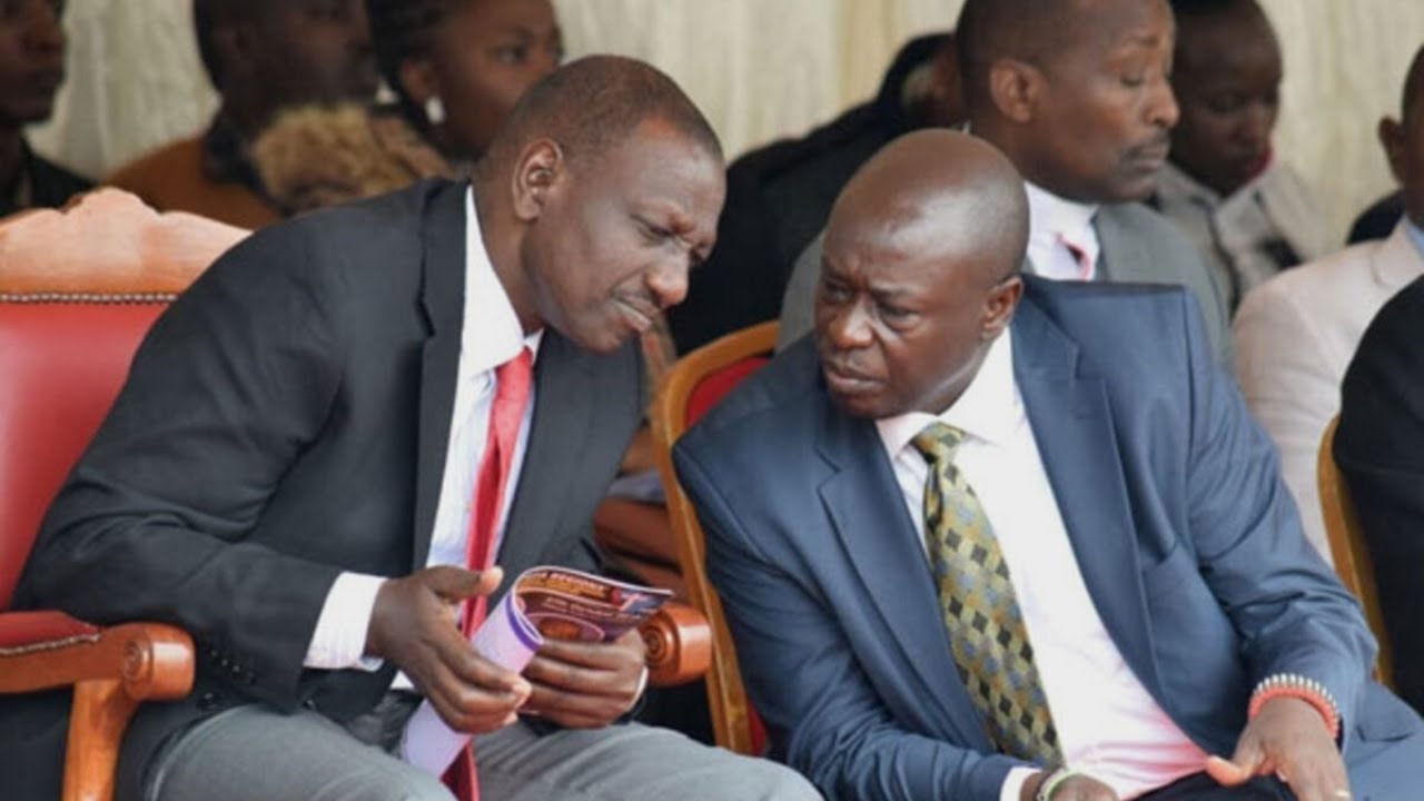 Kithure Kindiki and Rigathi Gachagua disagree on William Ruto running mate  at Karen | Pulselive Kenya