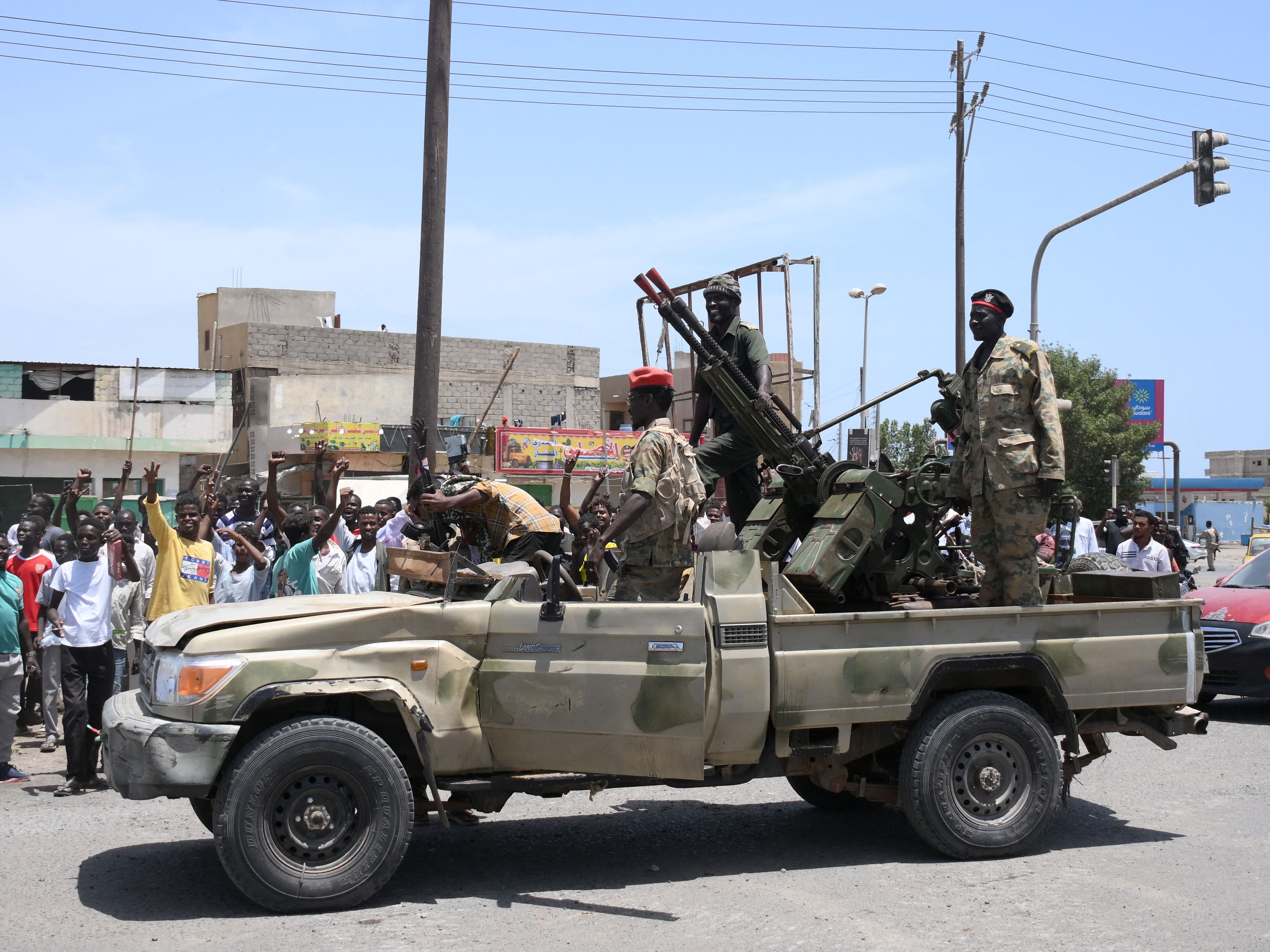 At least 11 explosions rock Sudanese state capital as drone swarm strikes airport and fuel station near Ethiopia