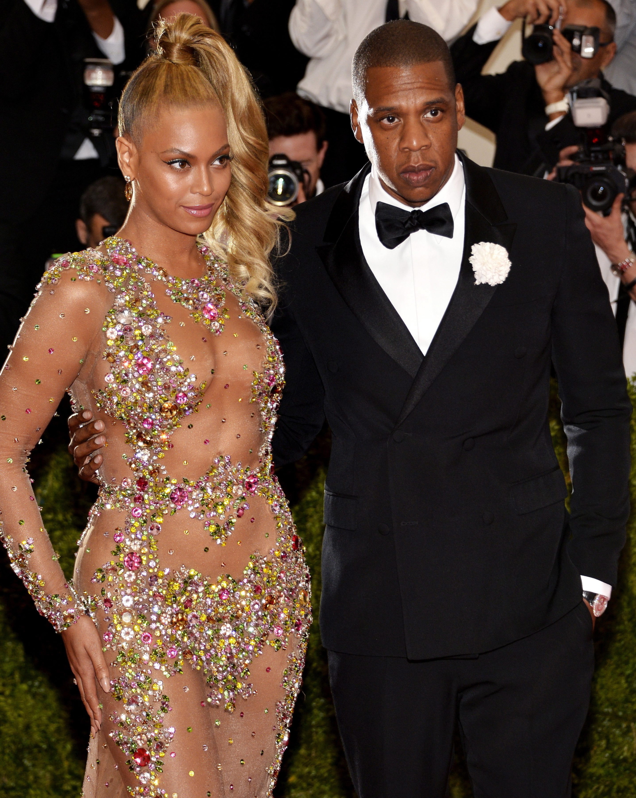 Beyoncé Knowles i Jay Z na Met Ball 2015