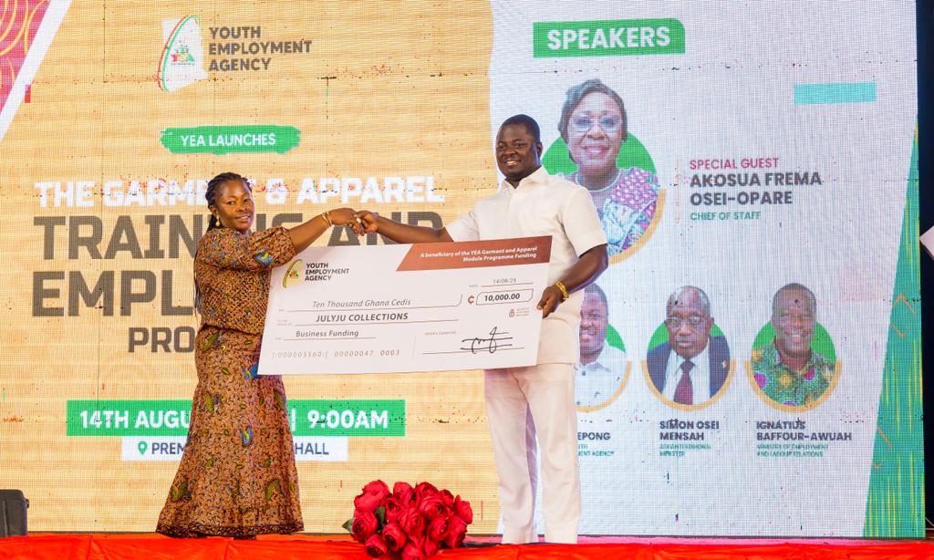 NYA begins disbursement of funds to garment and textile companies