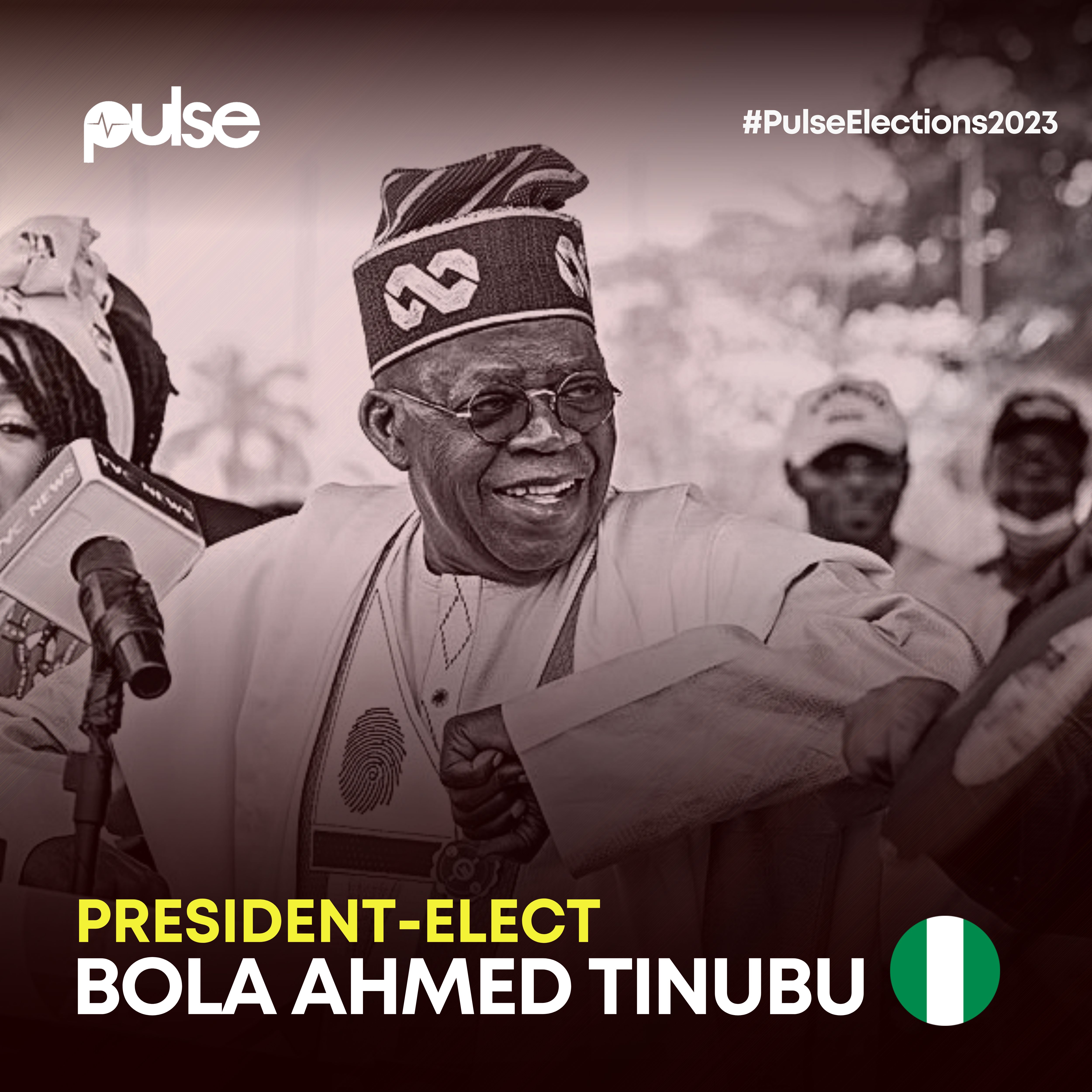 Here's your first look at Lateef Adedimeji as Bola Tinubu in 'Last Man Standing'