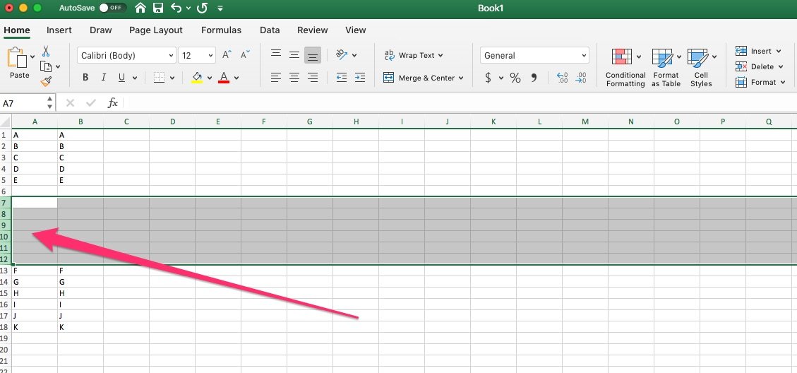 How To Insert Multiple Rows In Microsoft Excel On Your Mac Or PC Pulse Nigeria
