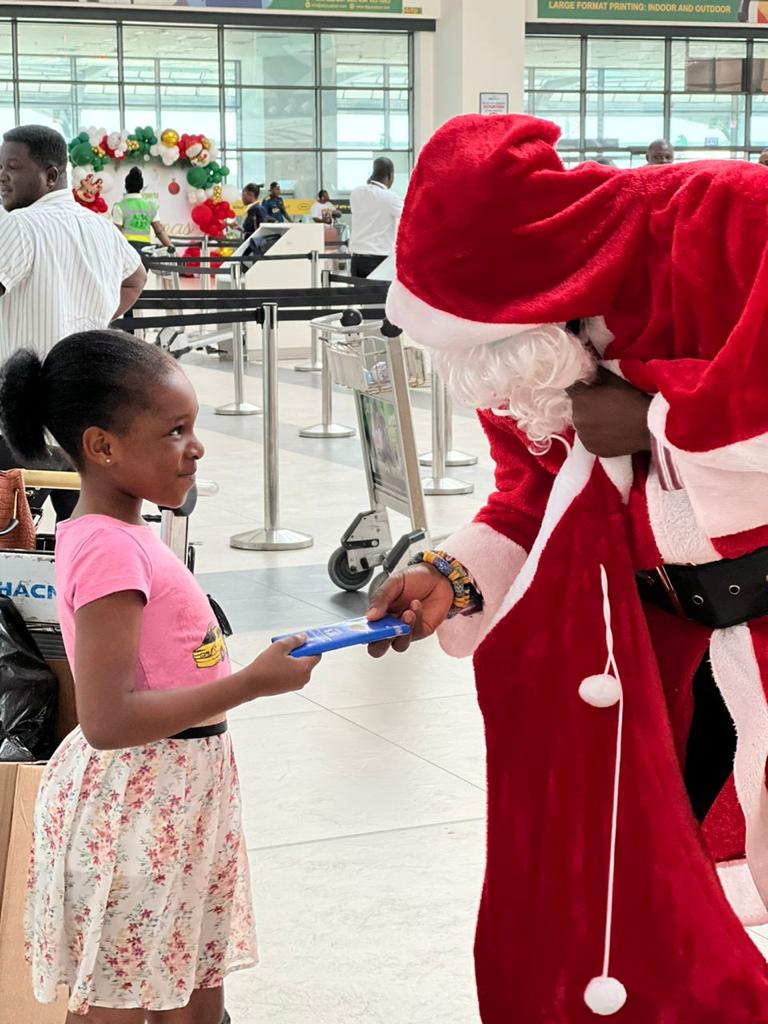 Music, dance and colour take over Kotoka Airport as passengers arrive for Christmas 