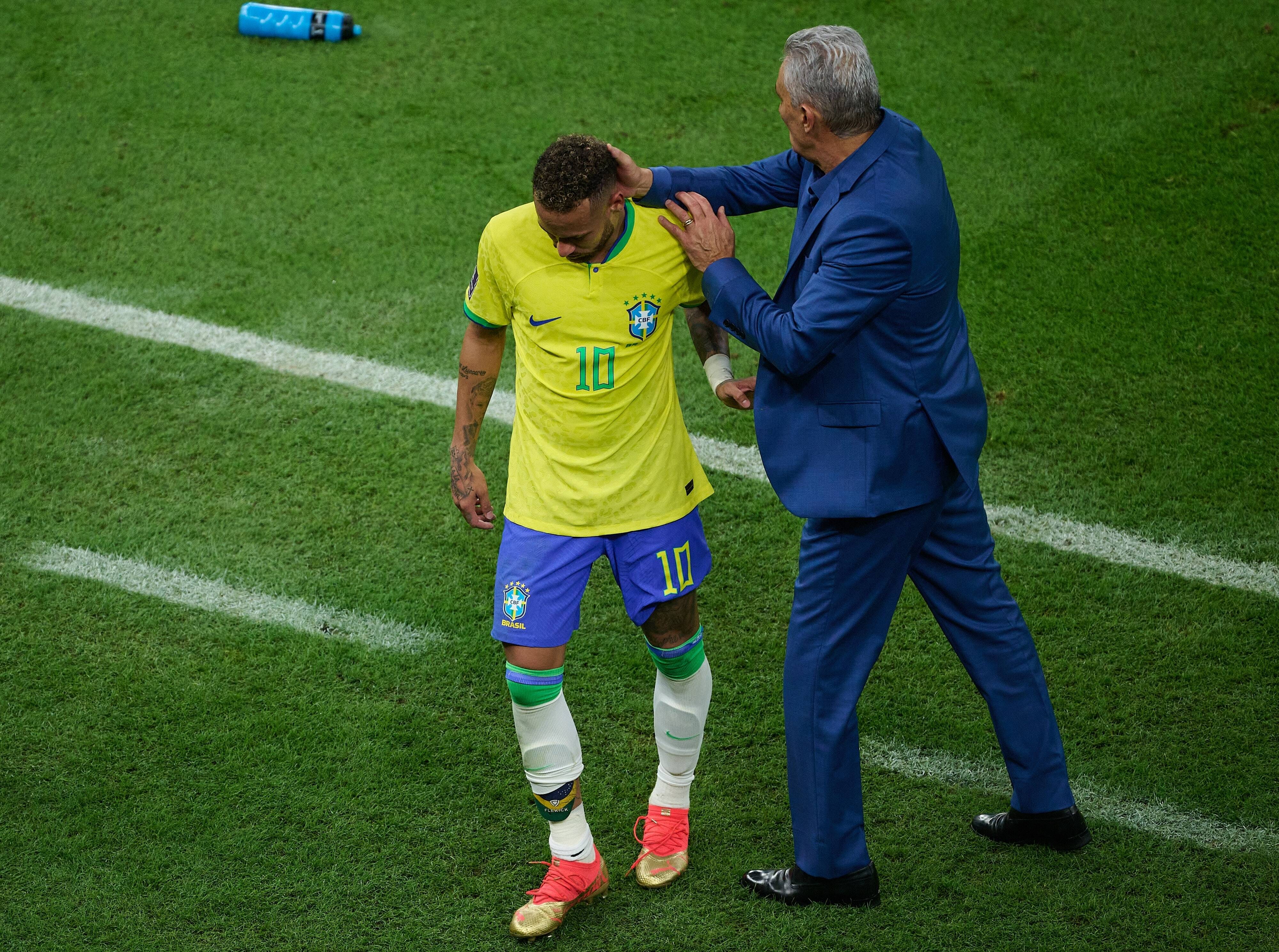 Tite says Neymar will continue with Brazil at the World Cup