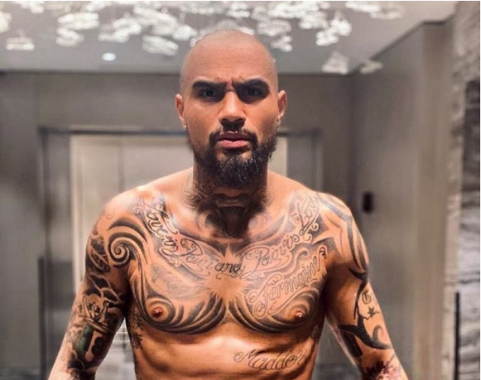 Kevin-Prince Boateng goes wild in his night outfit and this is not just a  normal boxer short | Pulse Ghana
