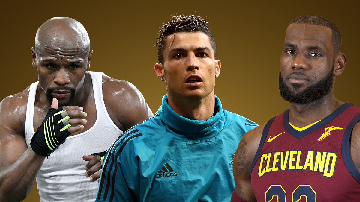 Ranking: Najlepiej zarabiający sportowcy 2018 - Floyd Meyweather, Lionel  Messi, Cristiano Ronaldo - Rankingi - Forbes.pl