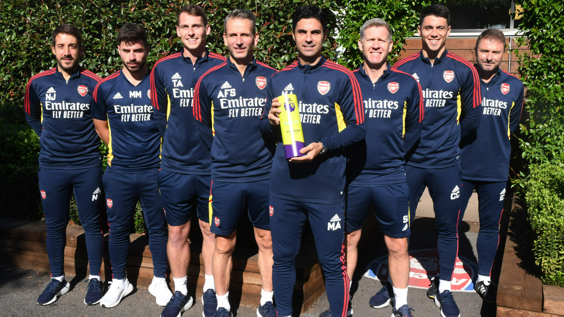 Arsenal boss Mikel Arteta won Manager of the Month for August 