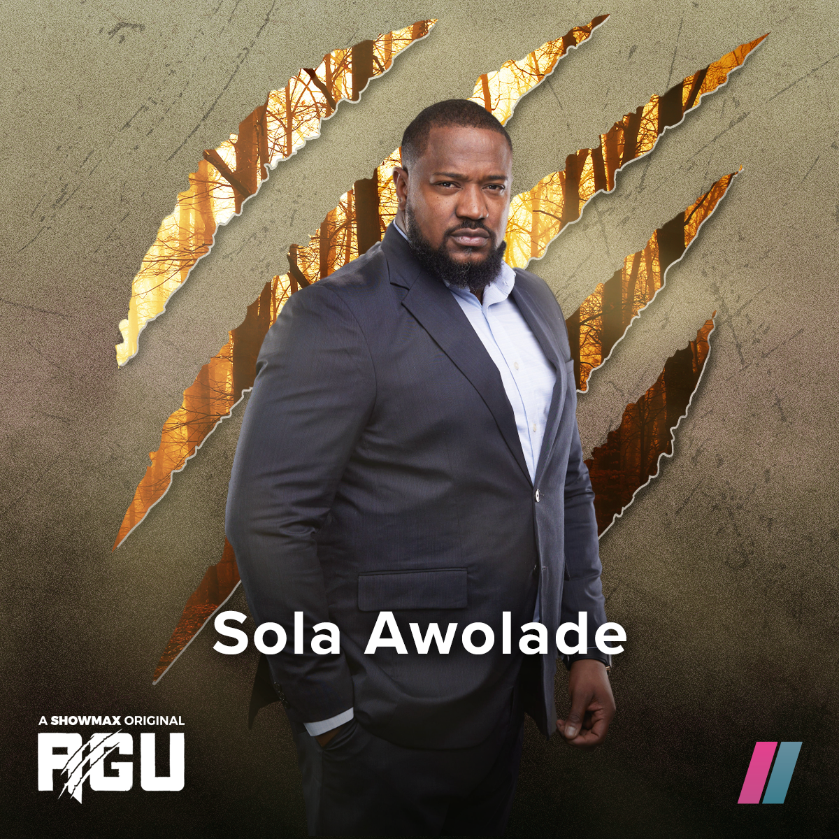 Mofe Duncan as Sola Awolade [Showmax]